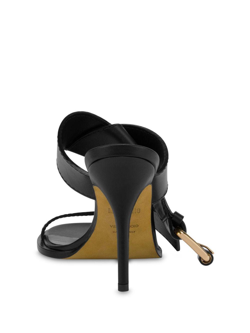 decorative-buckle mules  Product Image