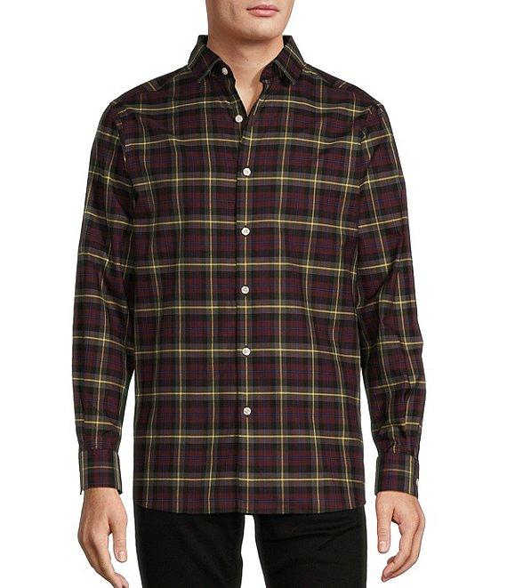 Hart Schaffner Marx Medium Plaid Long Sleeve Shirt Product Image