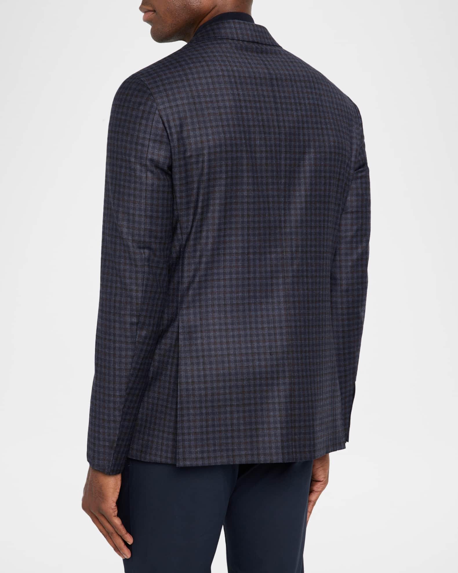 Men's Gingham Wool Stretch Sport Coat Product Image