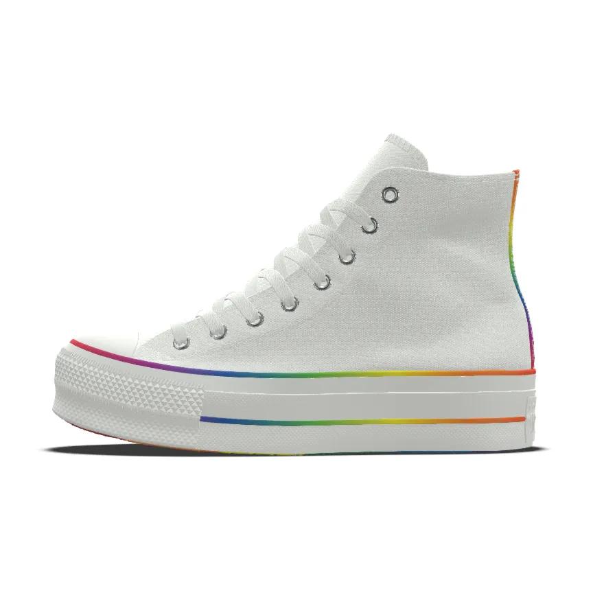 Custom Chuck Taylor All Star Lift Platform Pride By You Product Image