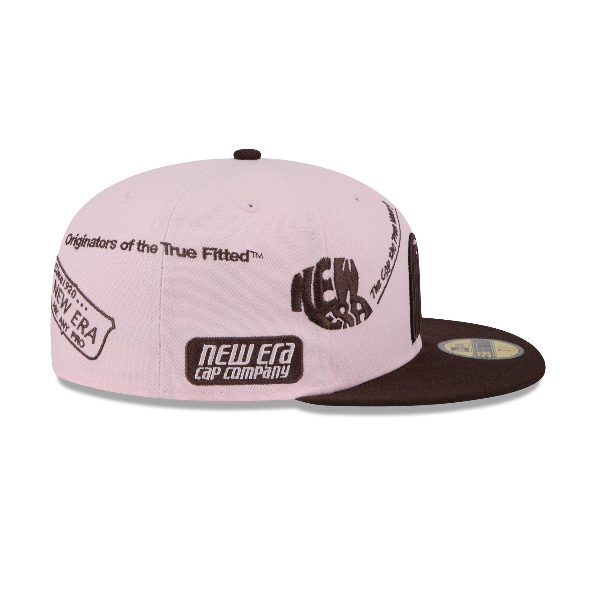 Mexico Baseball New Era Anniversary Logos Pink 59FIFTY Fitted Hat Male Product Image