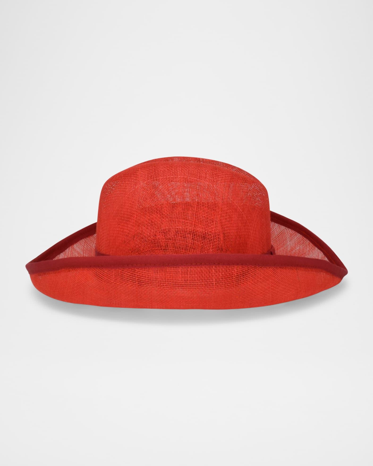 Belle Mesh Cotton Fedora Hat Product Image