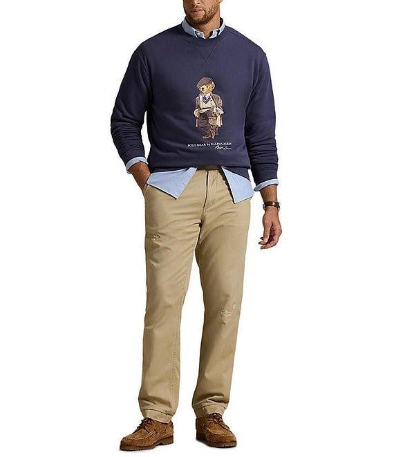 Polo Ralph Lauren Big & Tall Heritage Bear Fleece Sweatshirt Product Image