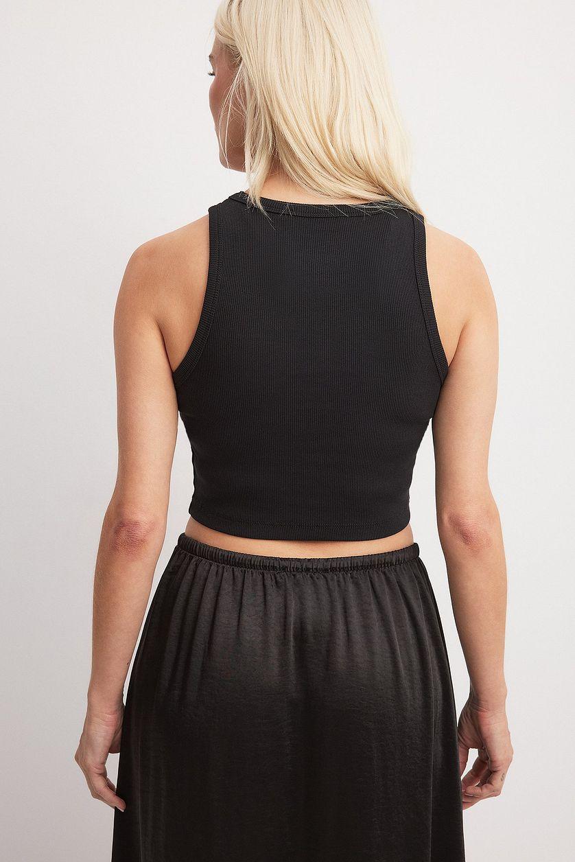 Ribbed Cropped Tank Product Image