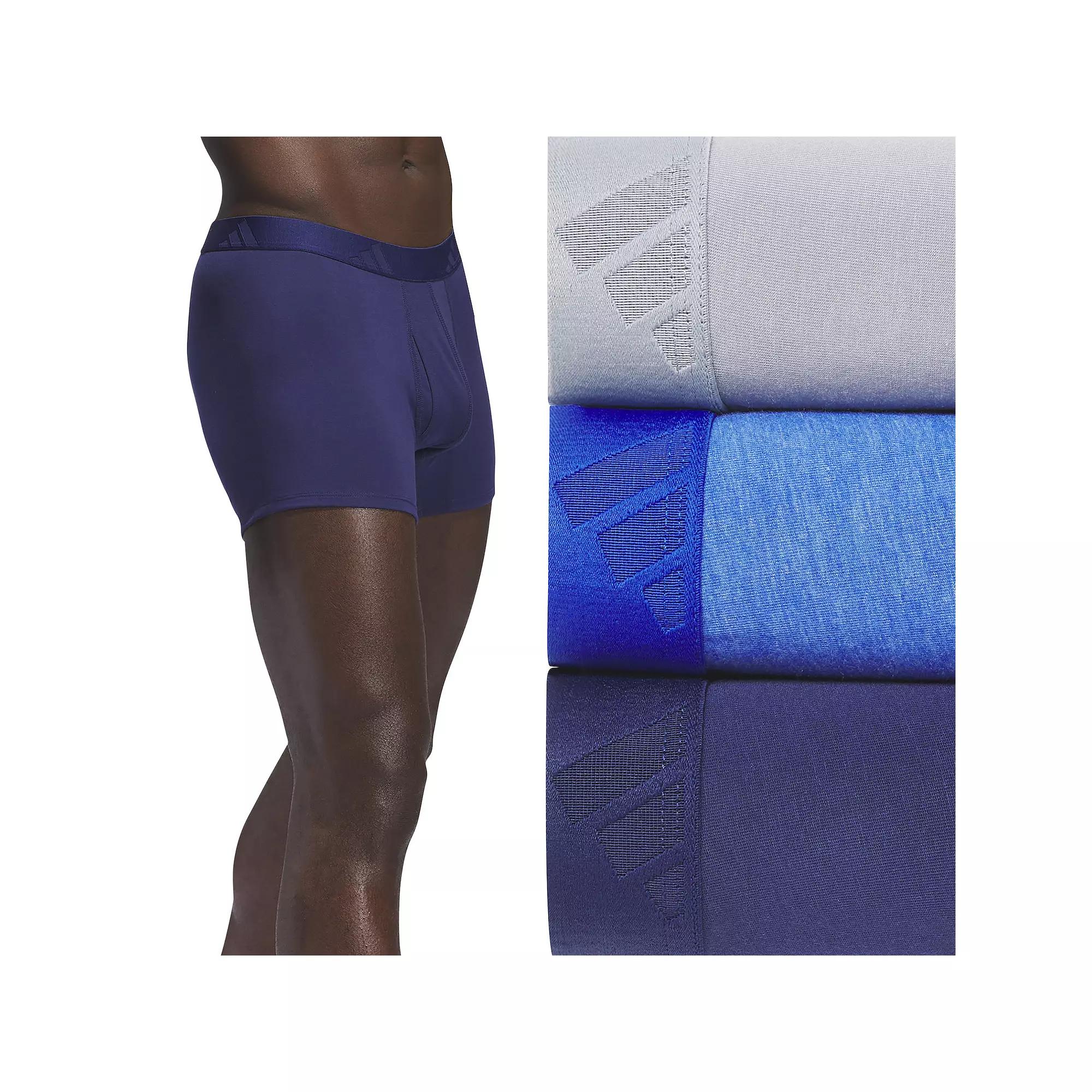 Men's adidas Luxe Comfort 3-Pack Trunks,  Product Image