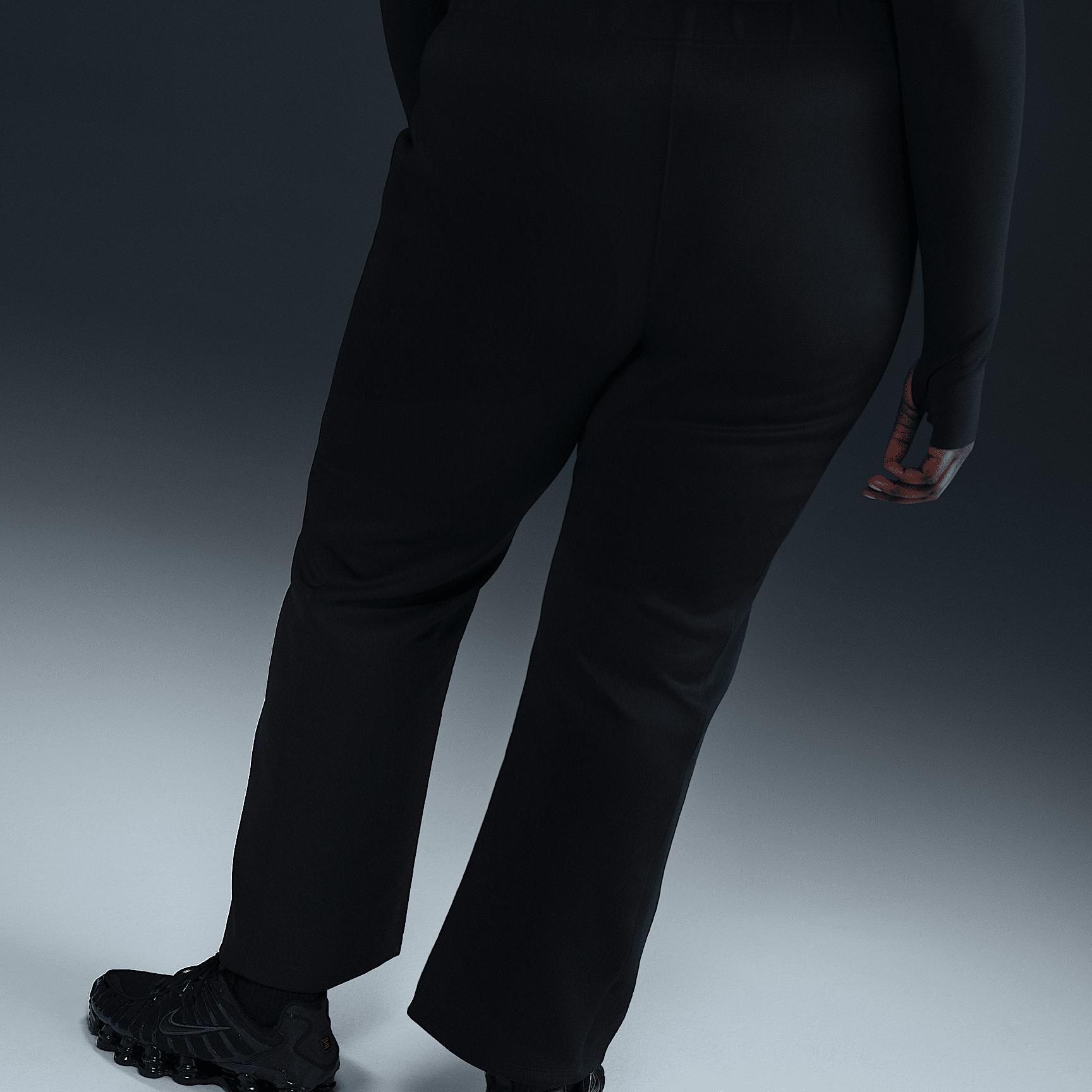 Womens Nike Sportswear Windrunner Mid-Rise Slim Knit Pants (Plus Size) | HJ1018-010 Product Image