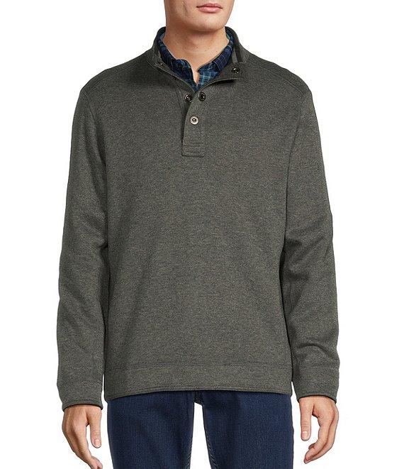 Tommy Bahama New Flip Coast Long Sleeve Mock Neck Pullover Product Image