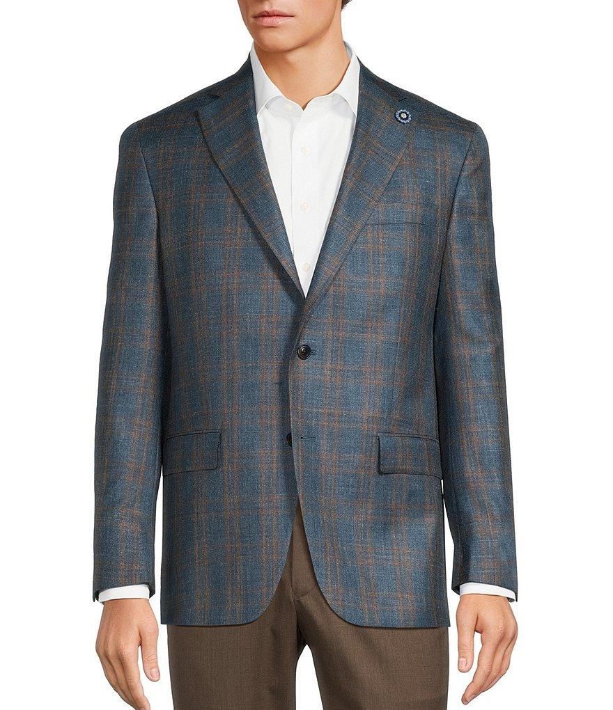 Hart Schaffner Marx Chicago Classic Fit Plaid Pattern Sport Coat Product Image