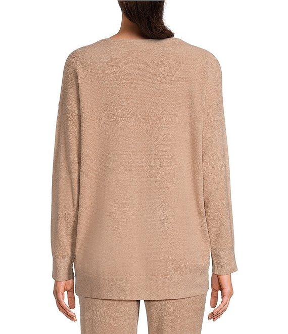 Barefoot Dreams CozyChic Ultra Lite® V Neck Hi-Low Coordinating Pullover Product Image
