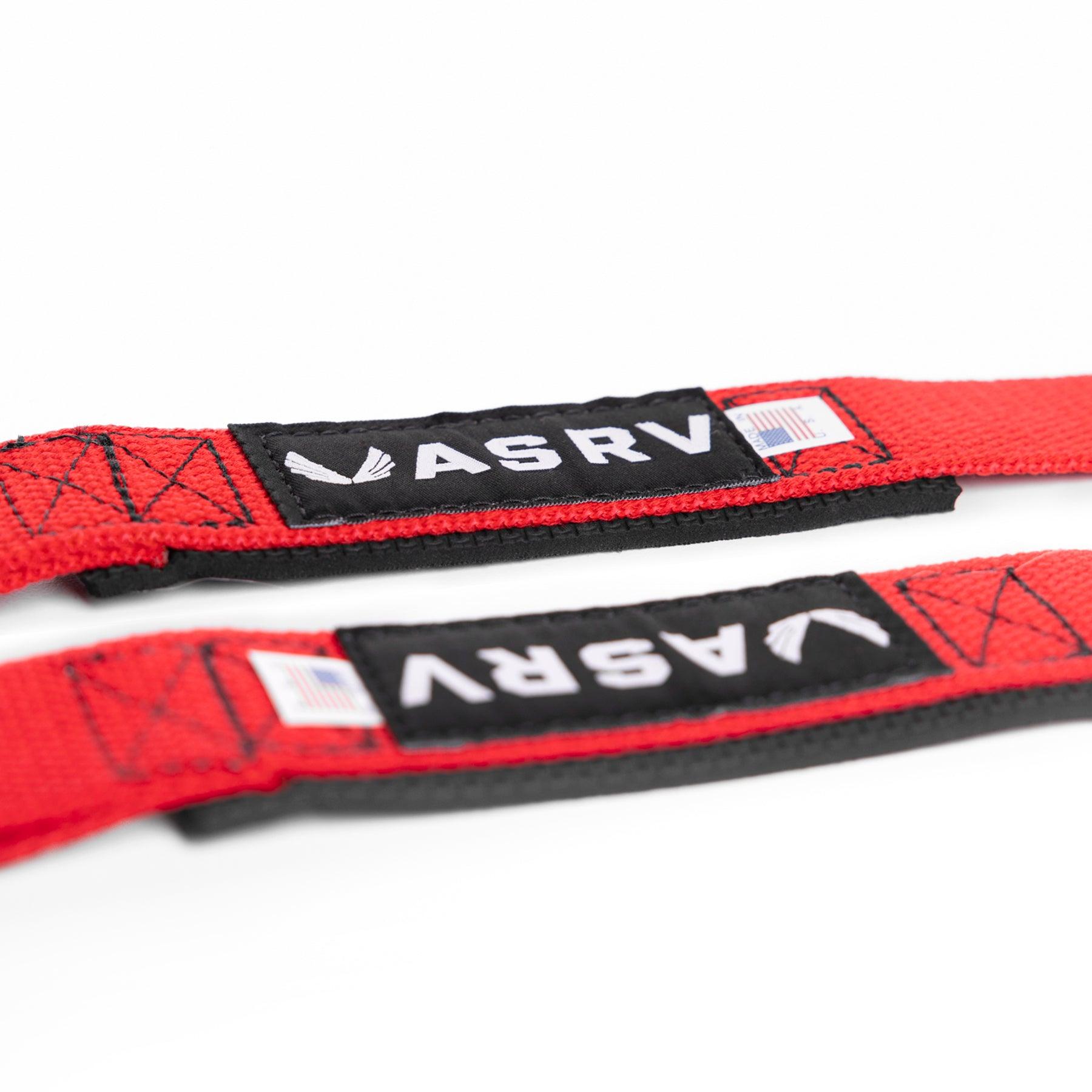 Padded Lifting Straps - Akira Red Product Image