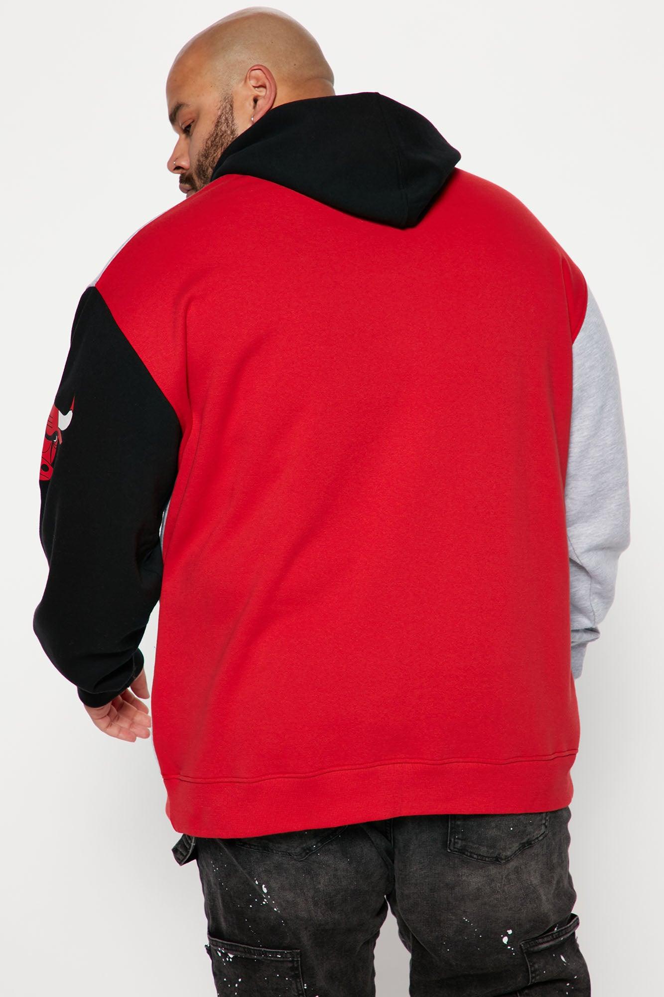 Chicago Bulls Offset Hoodie - Red Product Image