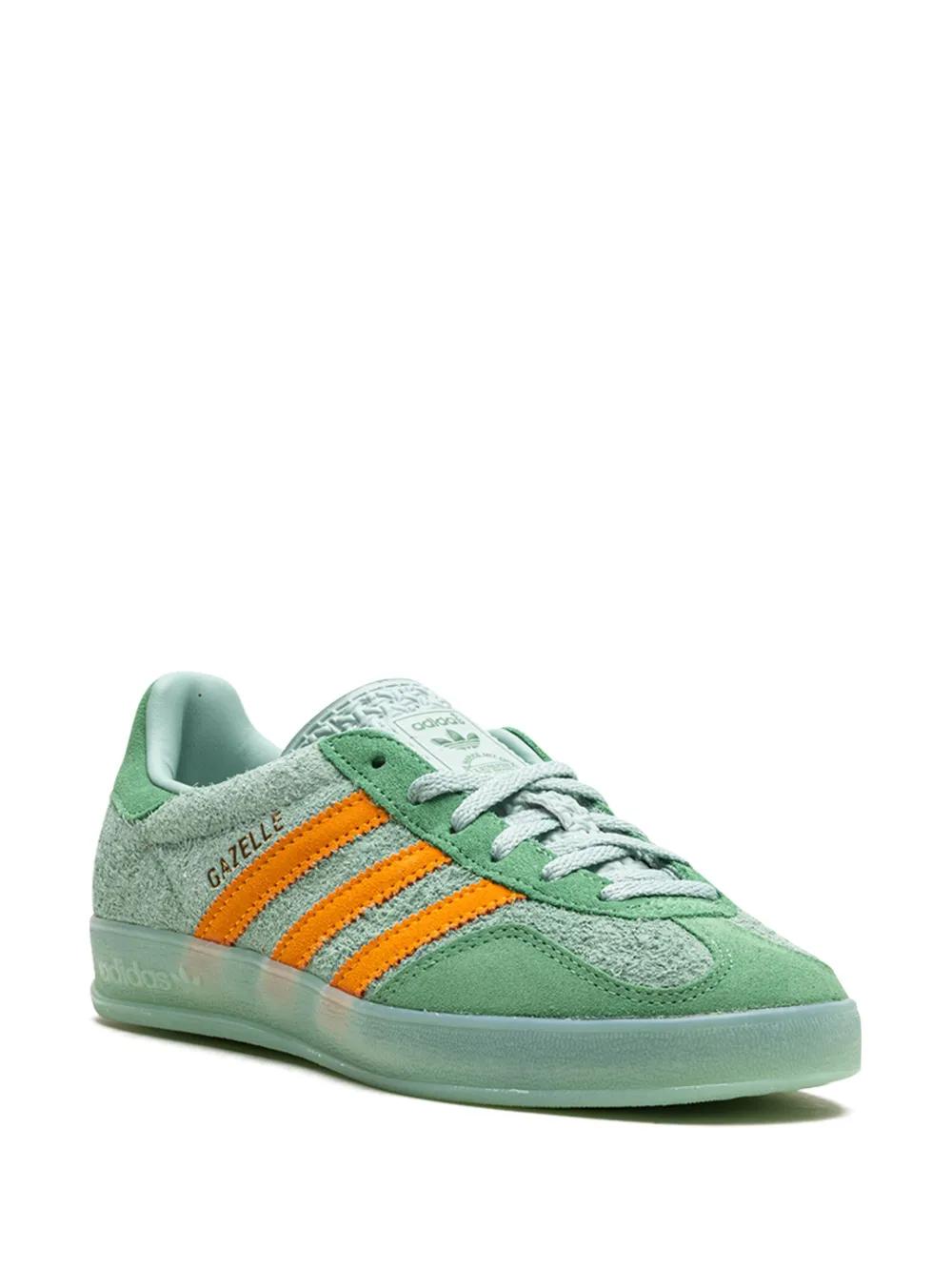 Gazelle Indoor "Hazy Green/Crew Yellow" sneakers Product Image