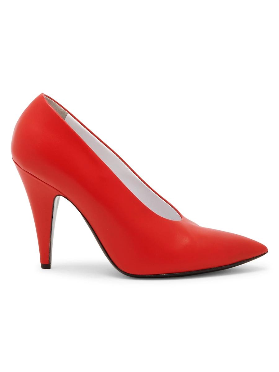 Womens Tina 100MM Leather Pumps Product Image