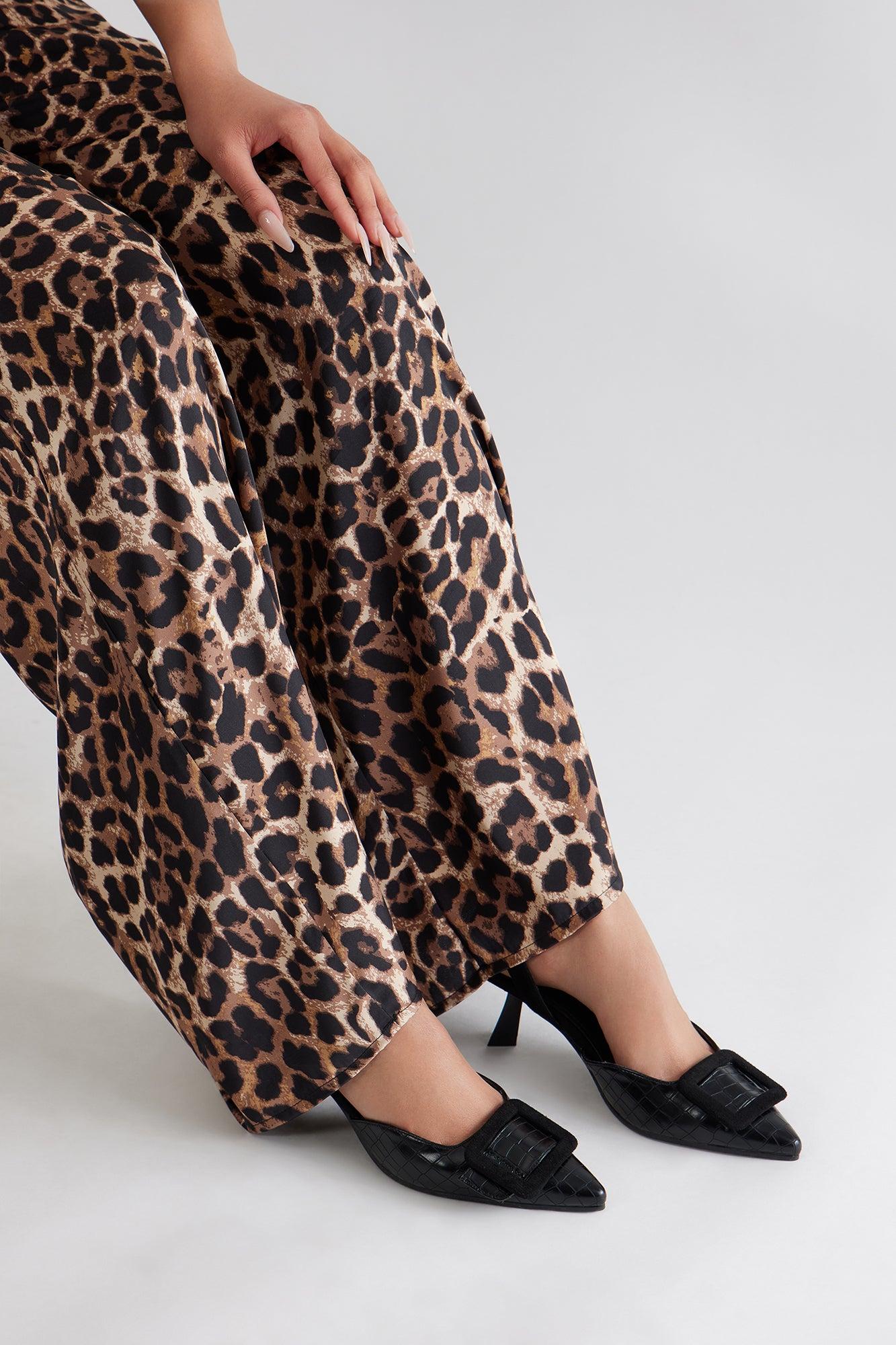 Vault Buckle Pumps - Black Product Image