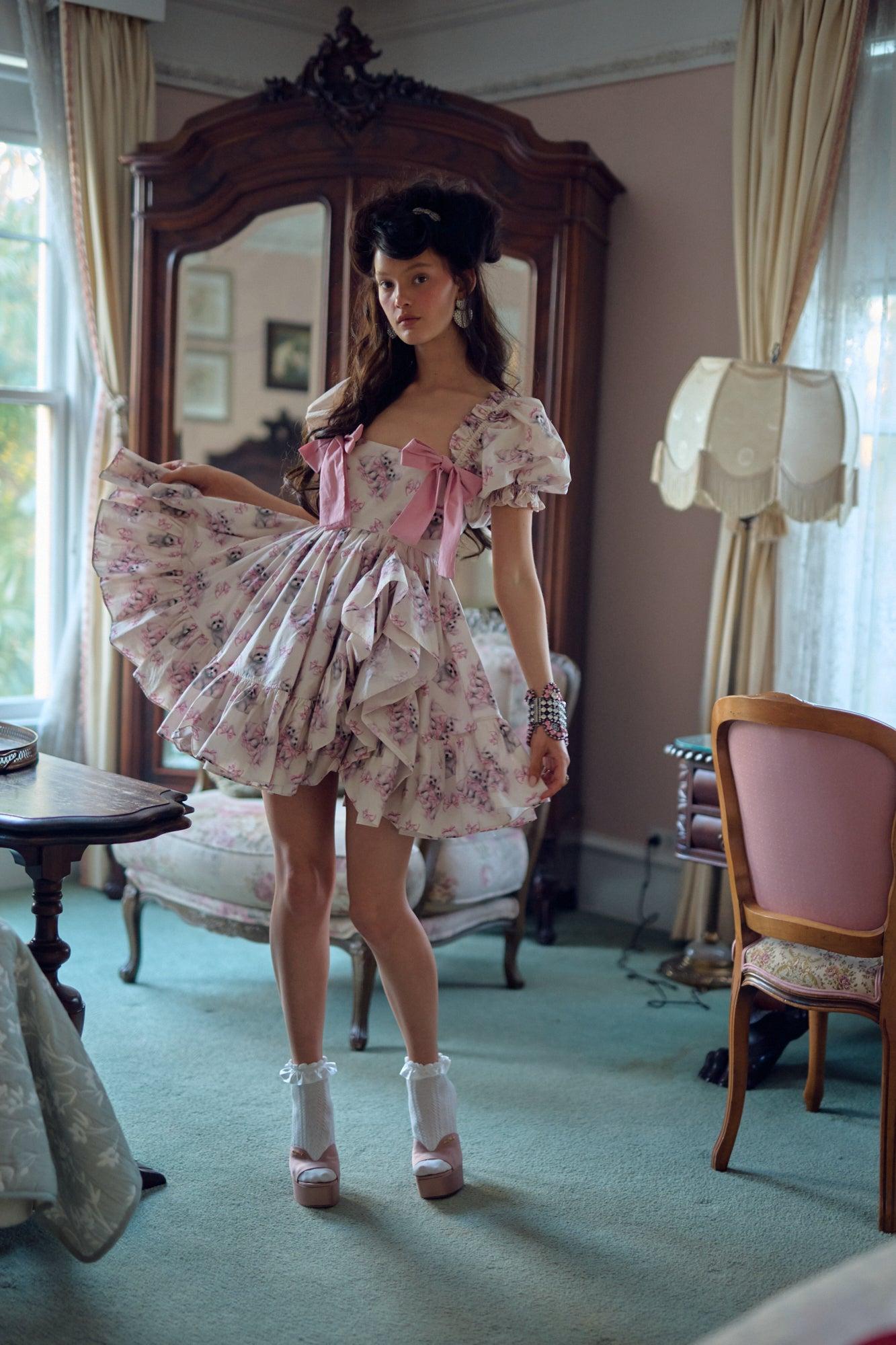 The Malty Buttercream Dress Product Image