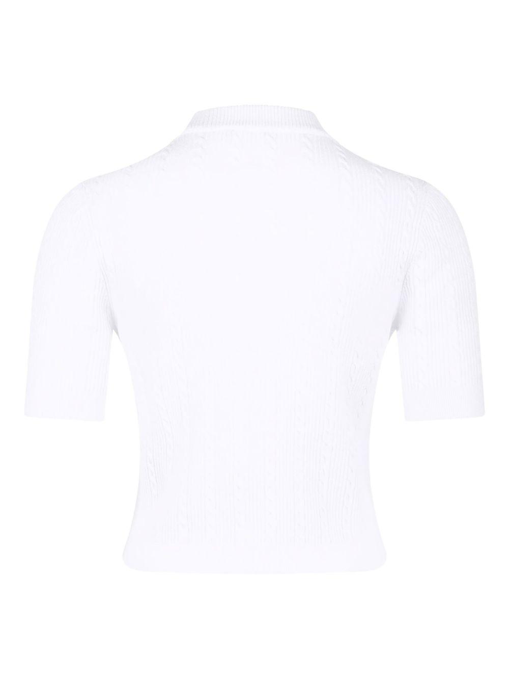 ribbed buttoned top Product Image