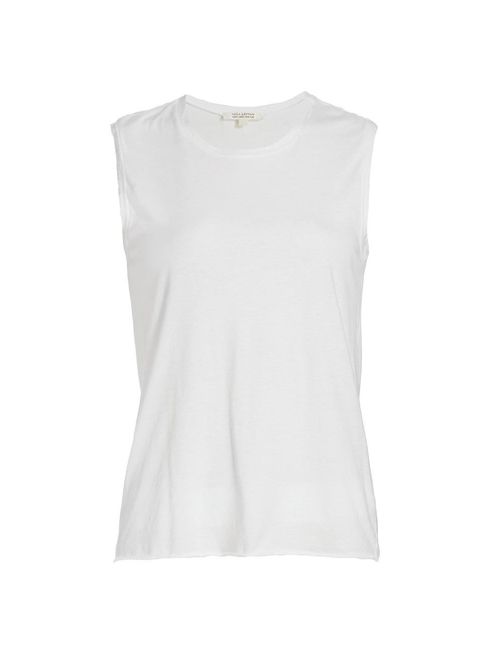 Womens Cotton Muscle Tank Product Image