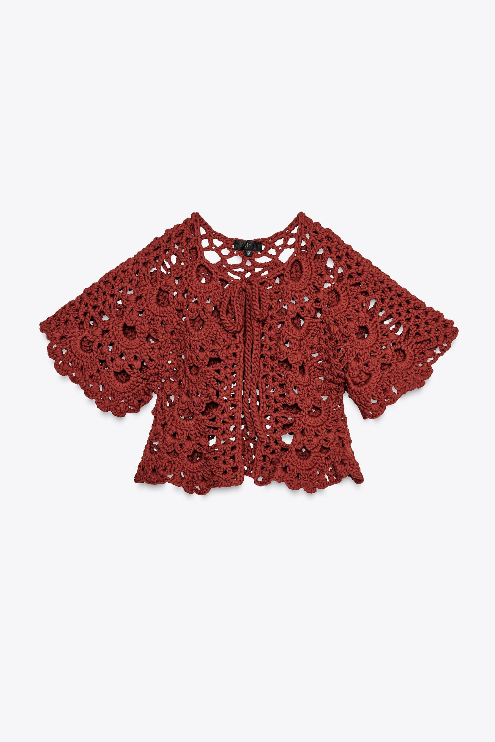 CROCHET CARDIGAN Product Image