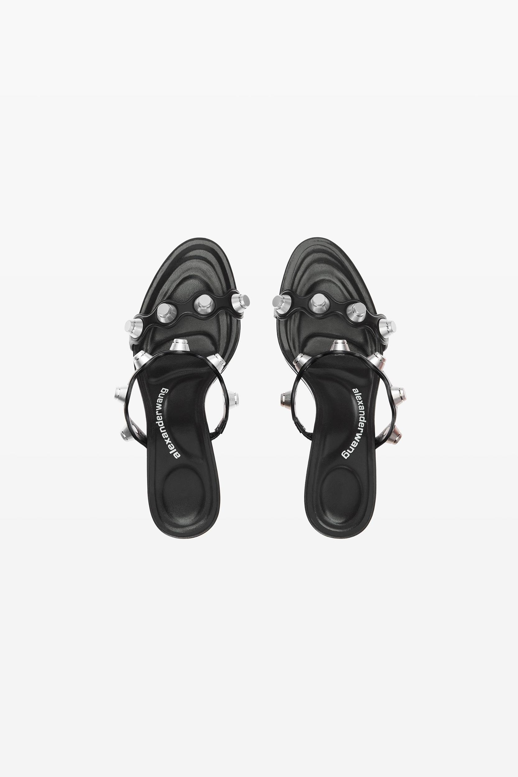 Riot 85mm Lambskin Leather Sandal Product Image