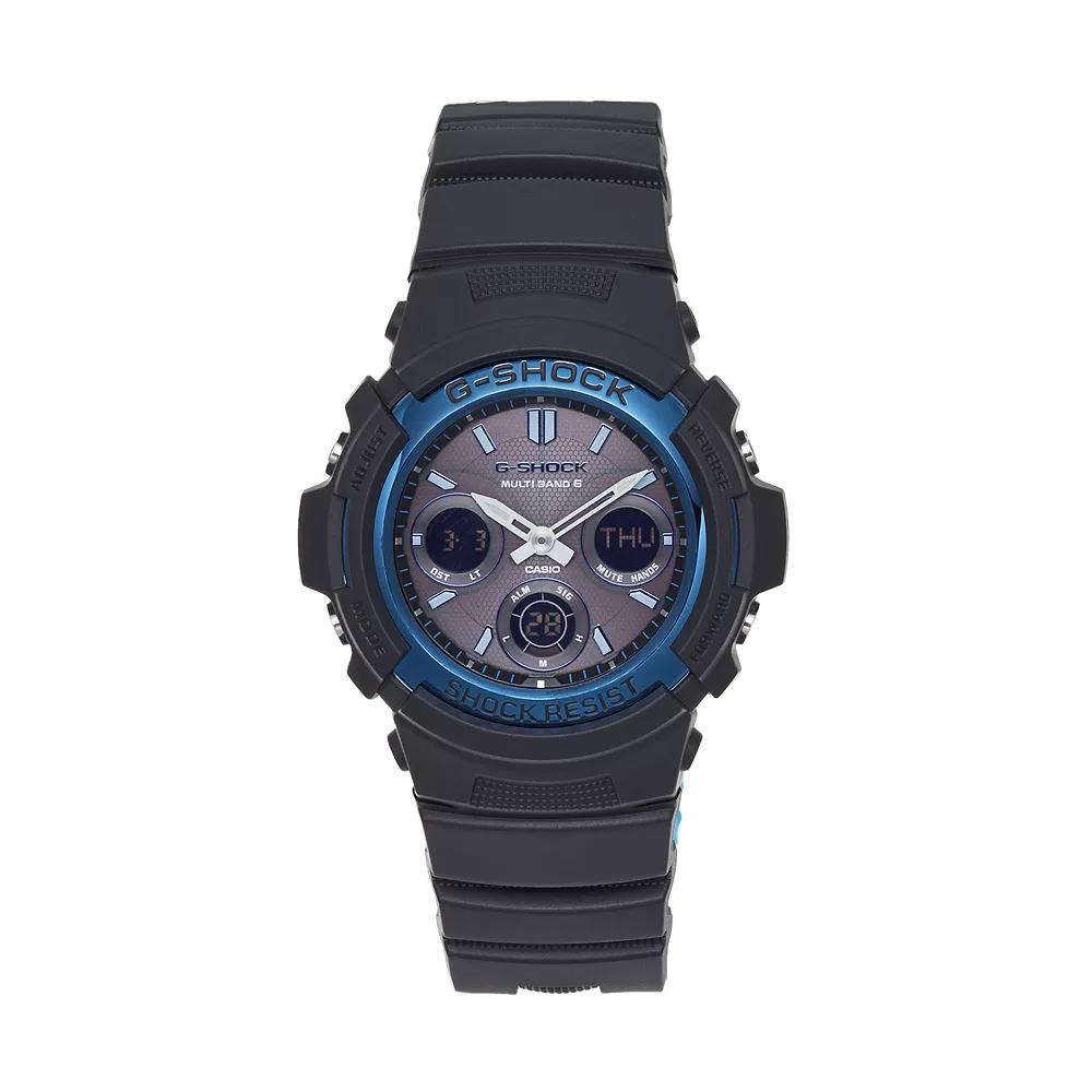 Casio Men's G-Shock Analog & Digital Atomic Solar Watch - AWGM100A-1A, Black Product Image