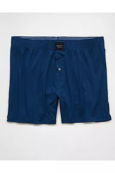 AEO Men's Slim Knit Ultra Soft Boxer Short Men's Product Image