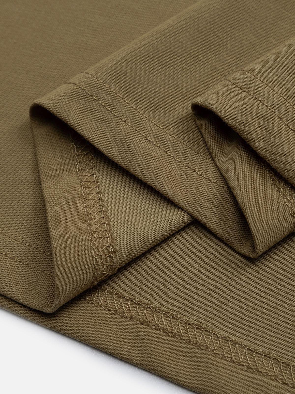 Aelfric Eden Plaid Applique Embroidery Star Tee Female Product Image