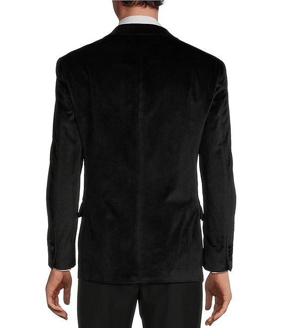 Tre Vero Modern Fit Velvet Tuxedo Sport Coat Product Image