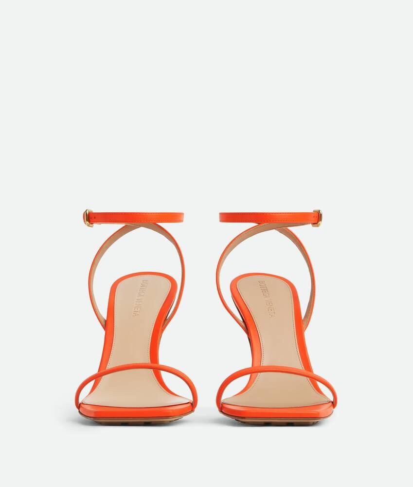 Women's Knot Sandal in New orange Product Image