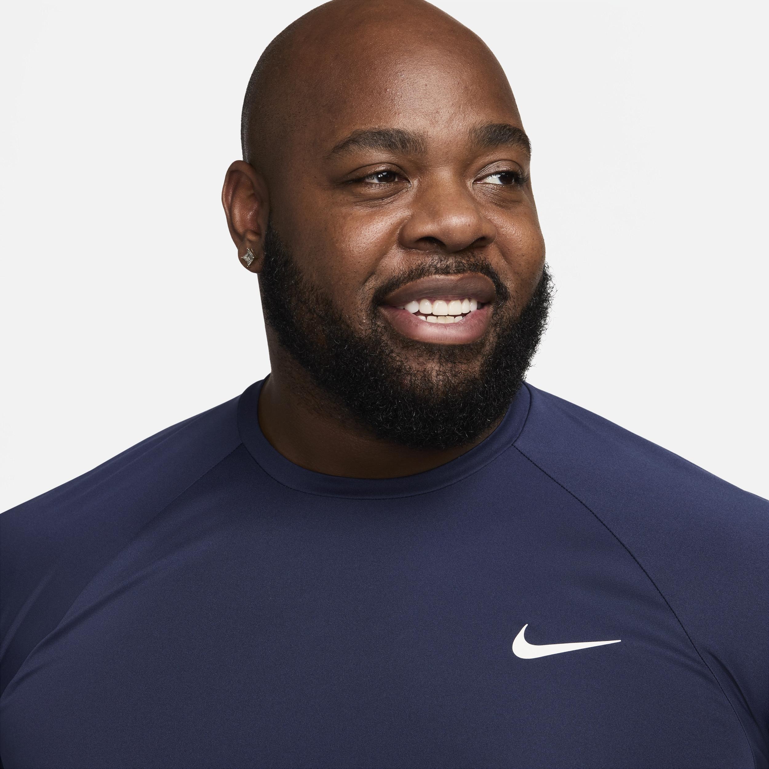 Nike Men's Essential Dri-FIT Short-Sleeve Swim Hydroguard (Extended Size) Product Image