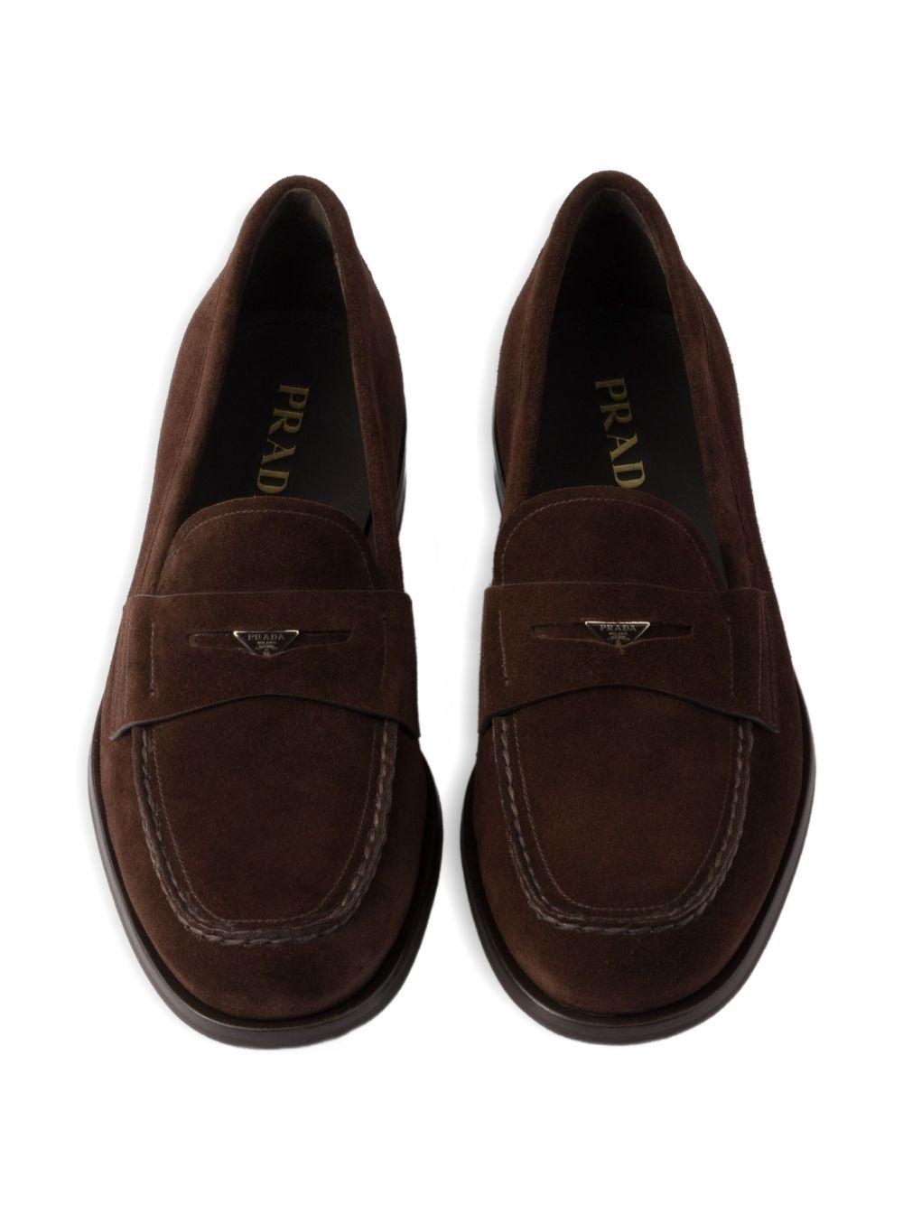 suede penny loafers Product Image