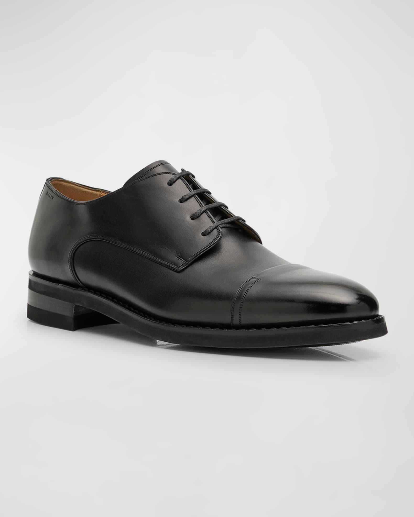 Men's Scrivas Leather Derby Shoes Product Image