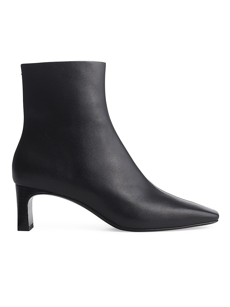 Womens Avery 60MM Leather Ankle Boots Product Image