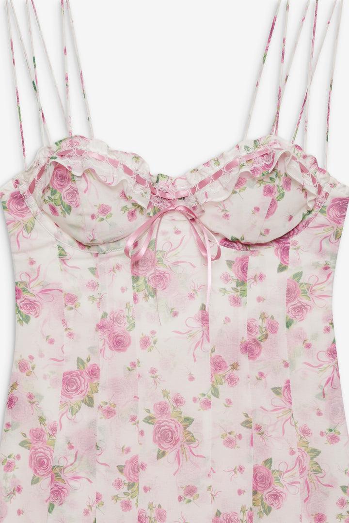Kate Mini Dress — Pink Product Image