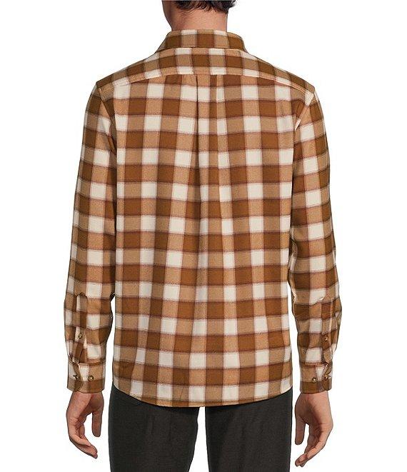 Rowm Long Sleeve Jaspe Small Buffalo Plaid Button Down Shirt Product Image