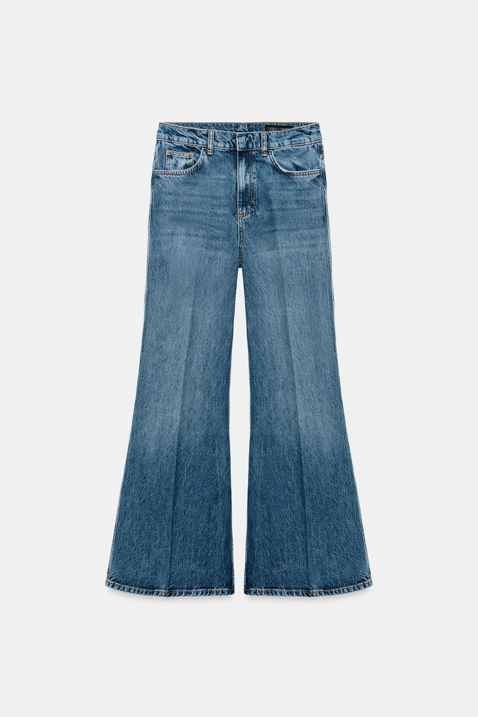 ZW COLLECTION HIGH-WAIST FLARE JEANS Product Image