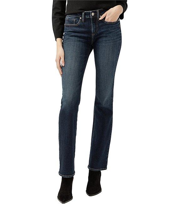 Silver Jeans Co. Suki Mid Rise Slim Bootcut Jeans Product Image