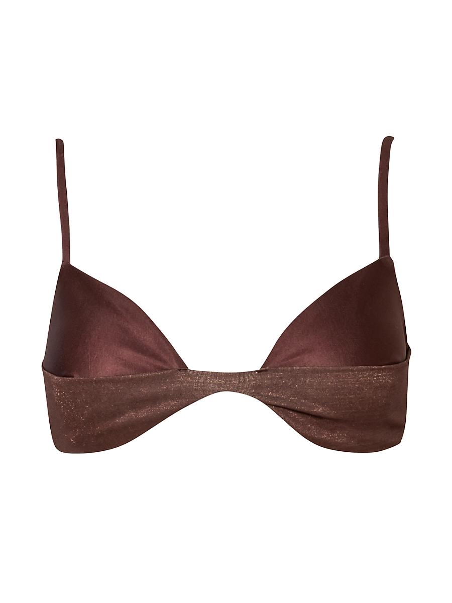 Womens Islote Raffaela Shimmer Bikini Top Product Image