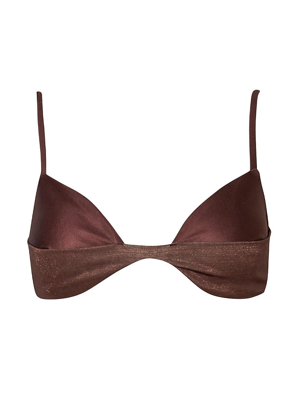 Womens Islote Raffaela Shimmer Bikini Top Product Image