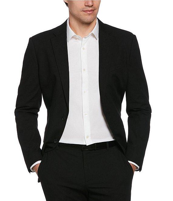 Perry Ellis Big & Tall Performance Stretch Dobby Louis Suit Separates Jacket Product Image