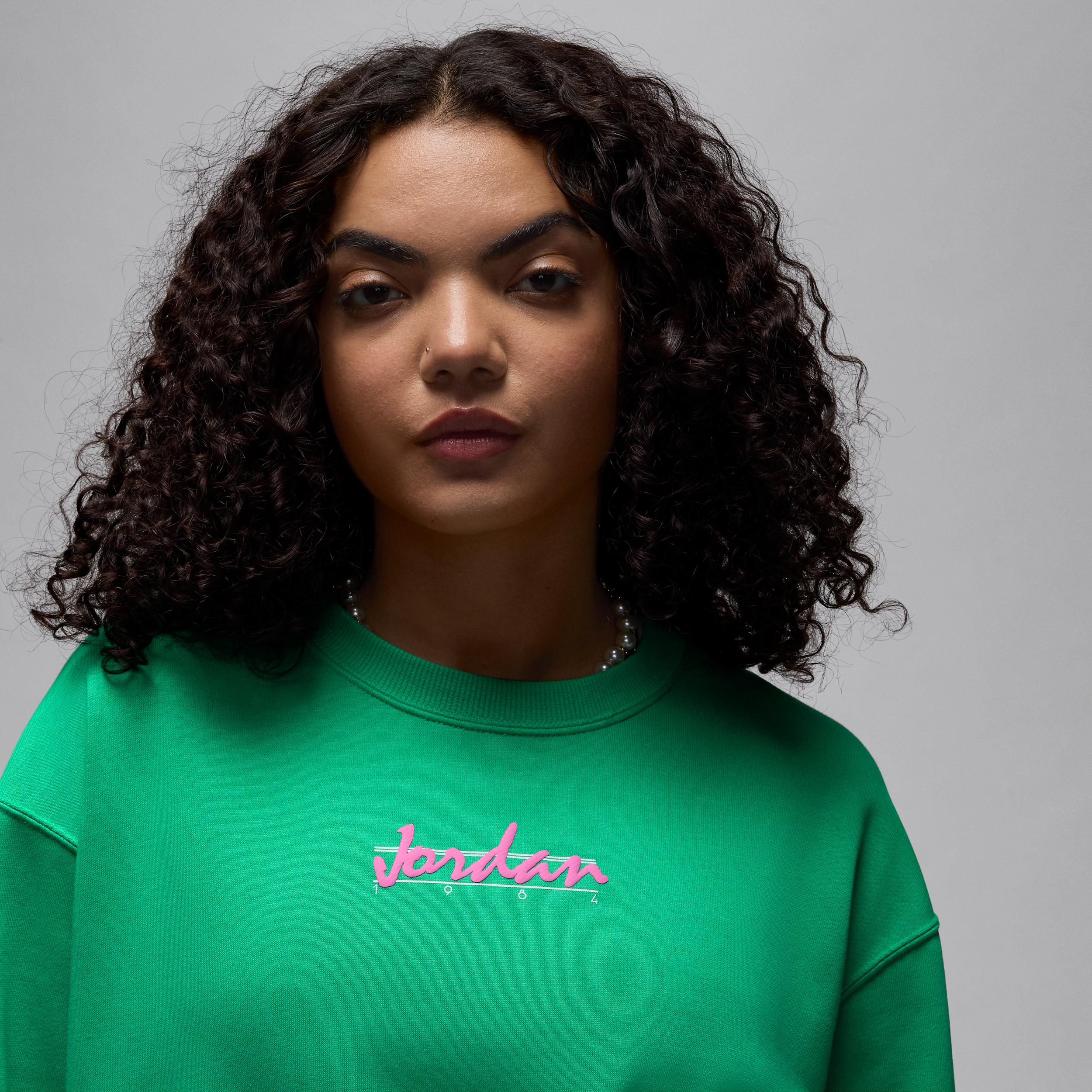 Women's Jordan Brooklyn Fleece Crew-Neck Sweatshirt Product Image