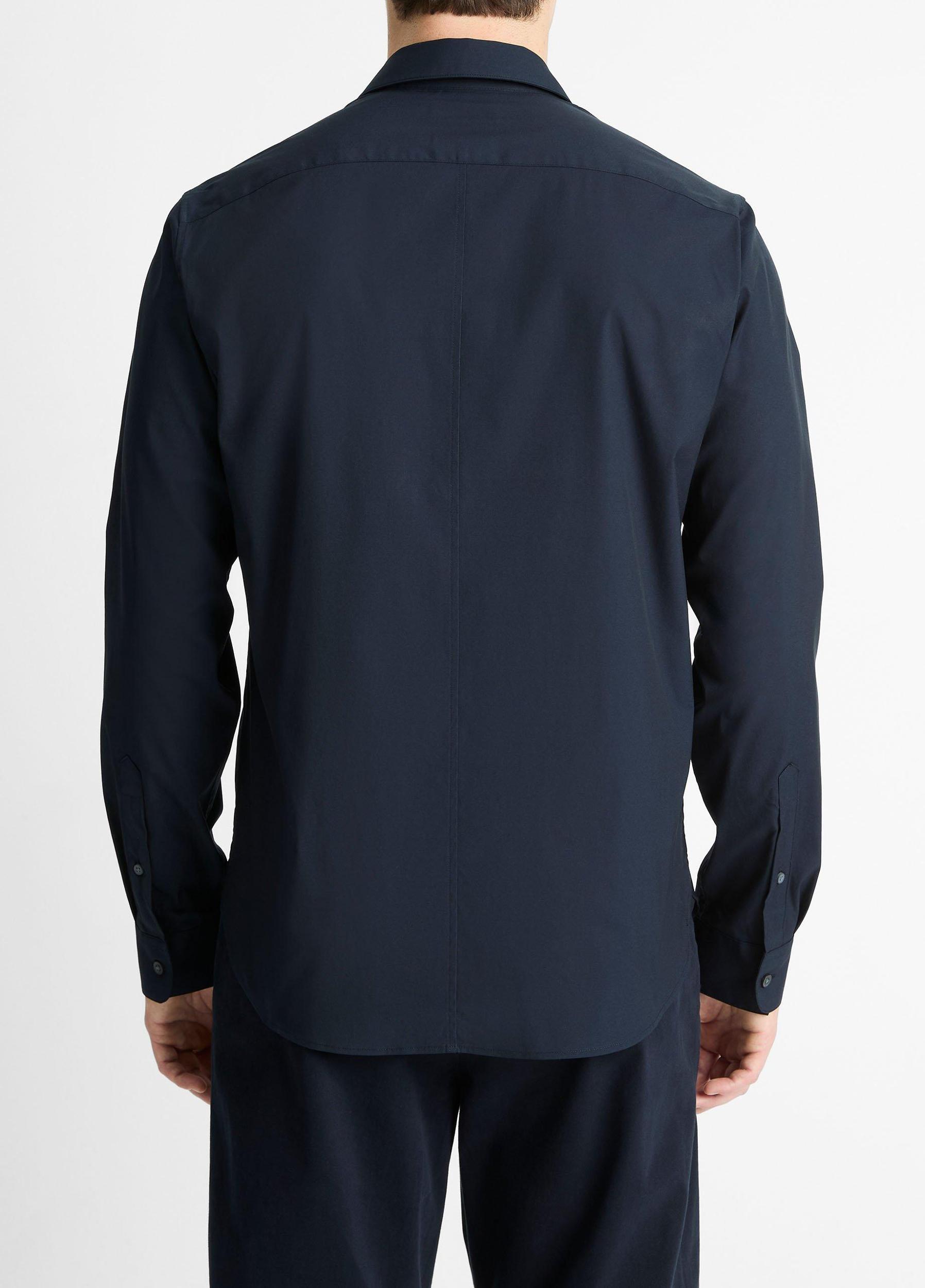 Stretch-Cotton Poplin Shirt Product Image
