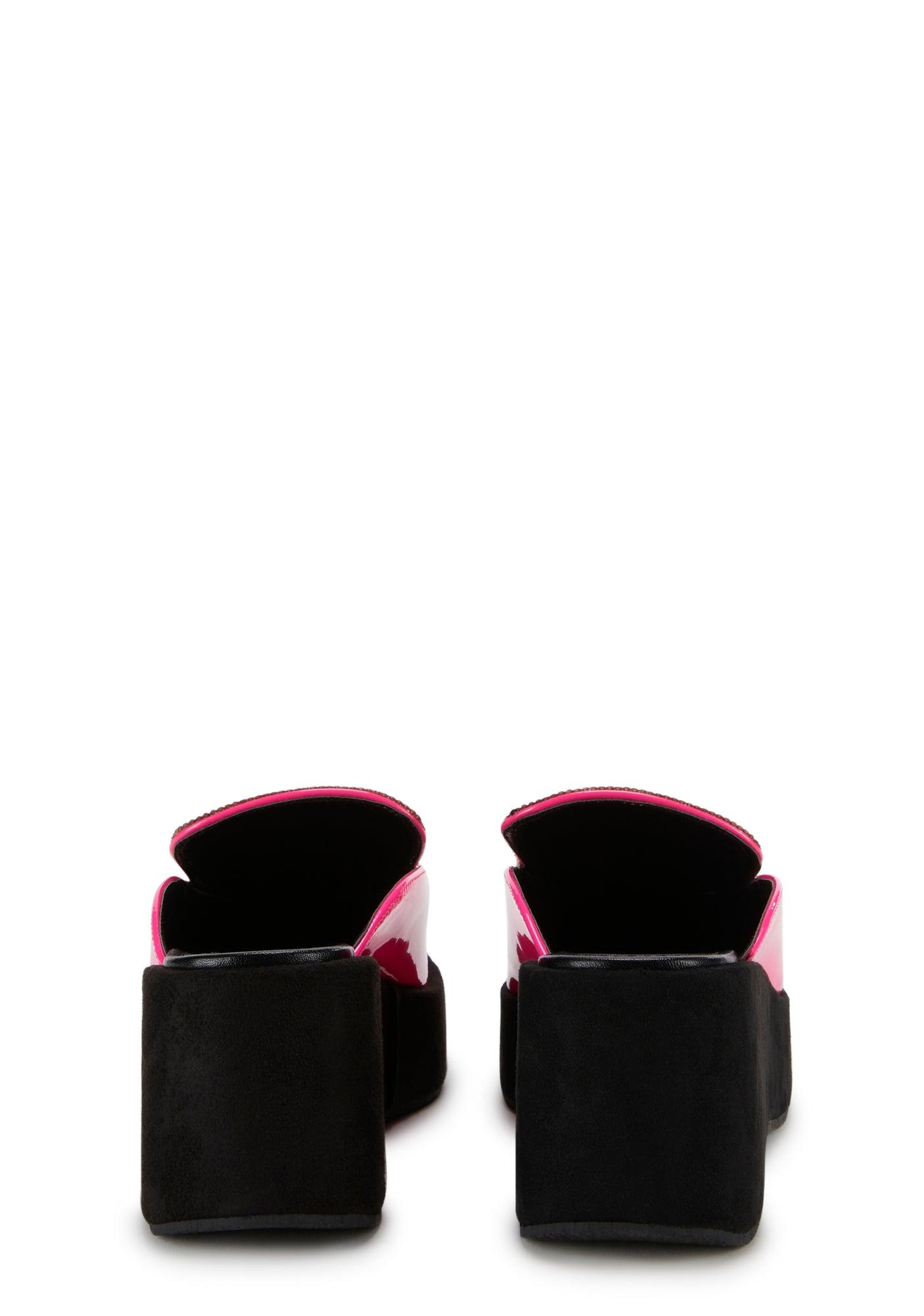 Disco Step Platform Mules Product Image