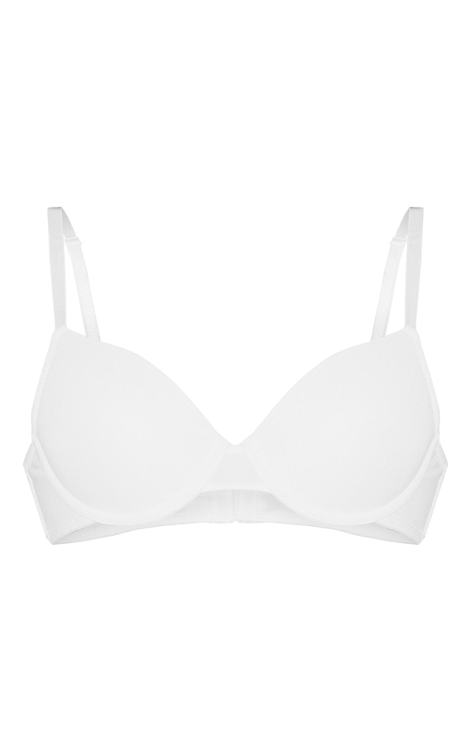 White Underwired T-shirt Bra Product Image