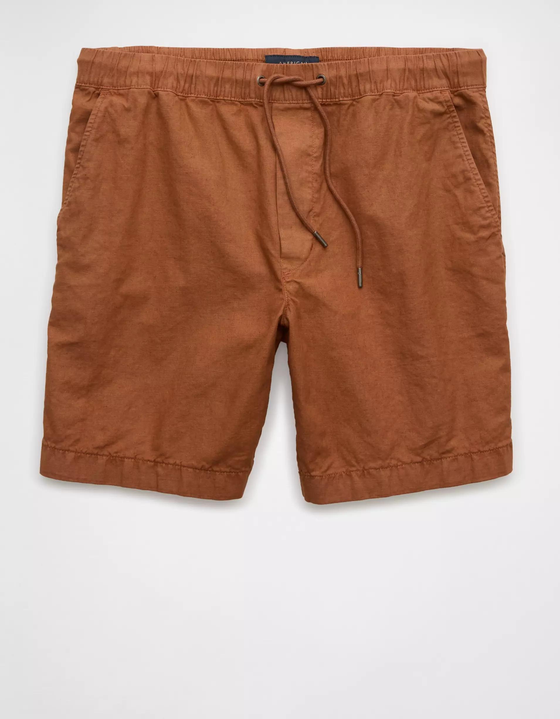 AE 7" Flex Linen-Blend Trekker Short Product Image
