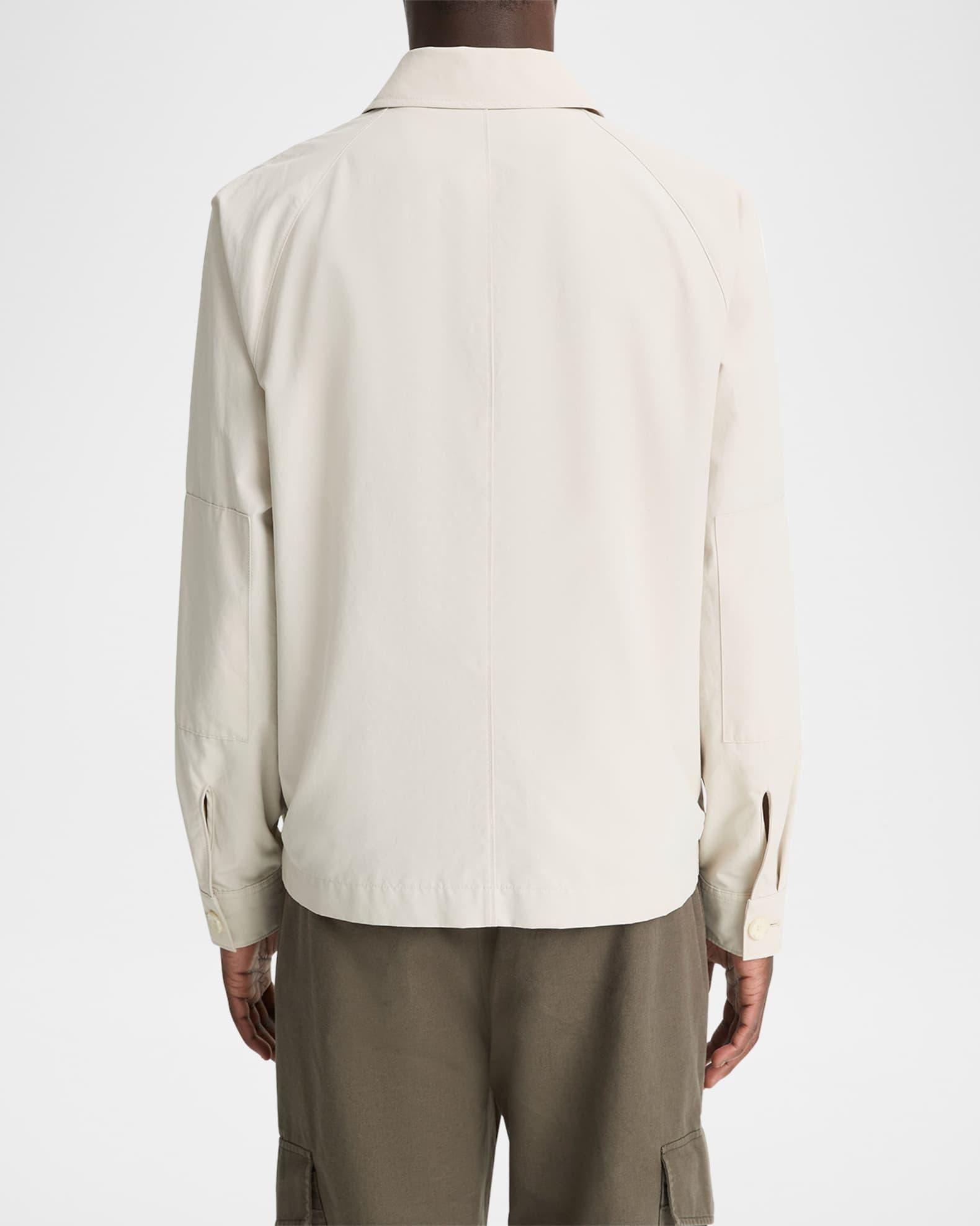 Men's Cotton-Blend Utility Jacket Product Image