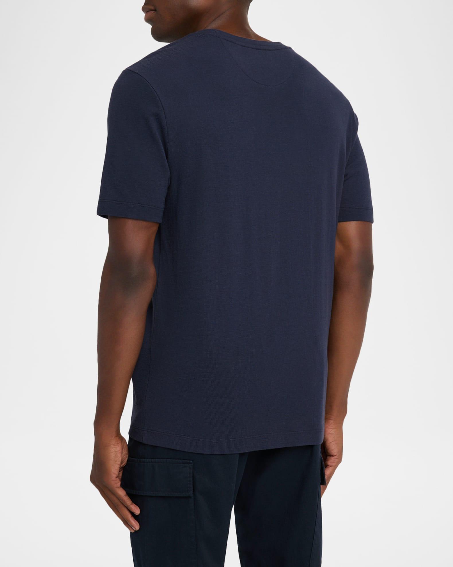 Men's Double-Neck Pima Cotton T-Shirt Product Image