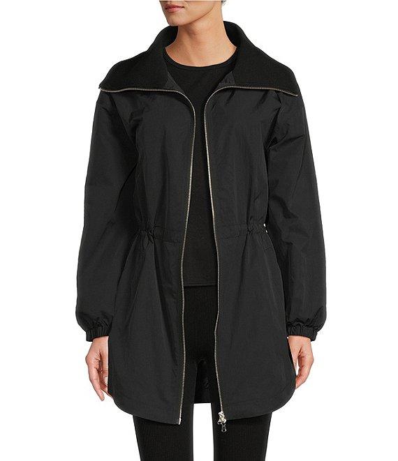 Antonio Melani Active Ribbed Collar Windbreaker Product Image