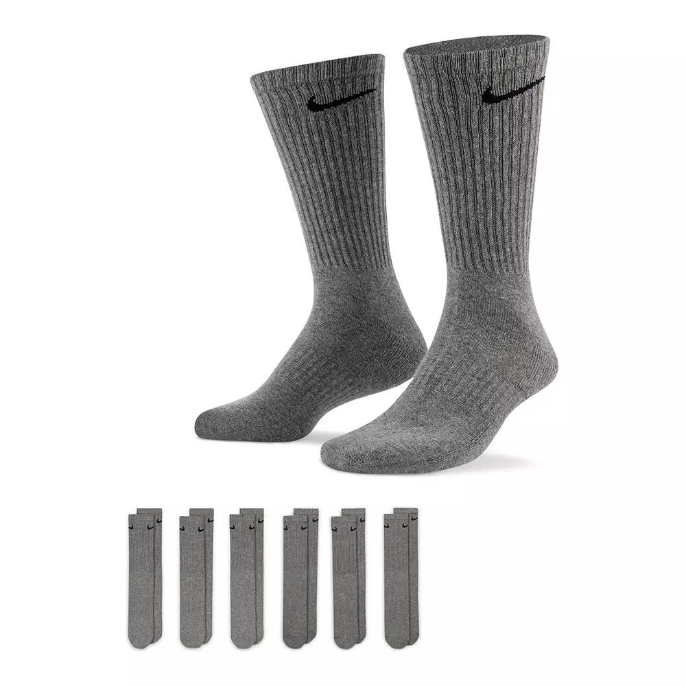 Men's Nike 6-Pack Everyday Cushioned Crew Training Socks,  Product Image