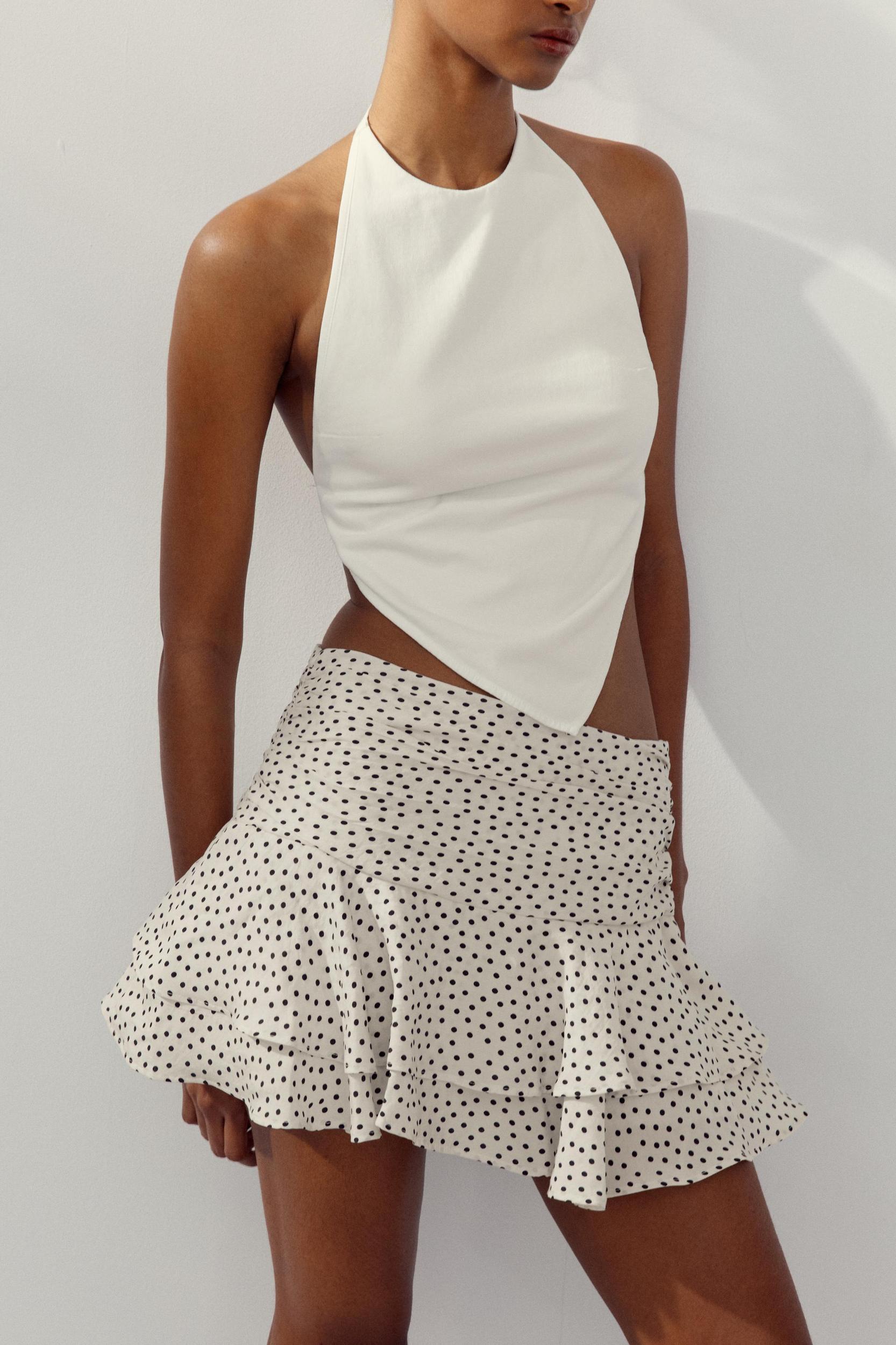 OPEN-BACK HALTER TOP Product Image