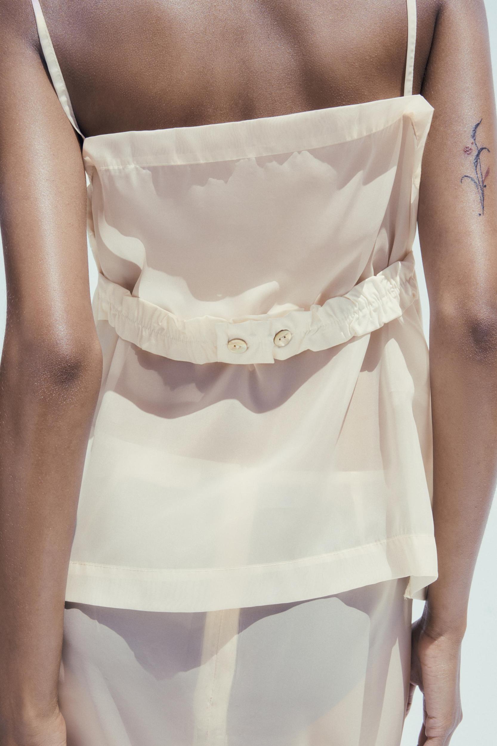 ORGANZA COMBINATION TOP Product Image